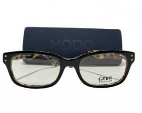 Lot # 66   
Brand New Geek Eyewear Tortoise & Black Frames With Mondo Glass Case (reading Glass Strength 2)