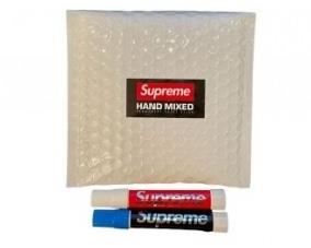 Lot # 76  
Supreme Set Of 2 Hand Mixed Paint Sticks. New In Factory Wrap. Bonus Stickers Included