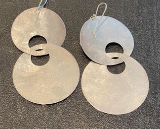 Sterling Silver Dangle Earrings.