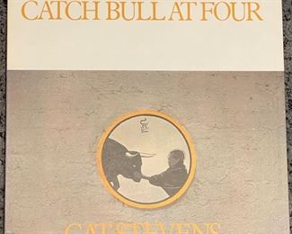 Cat Steven Cath Bull At Four Vinyl Record.