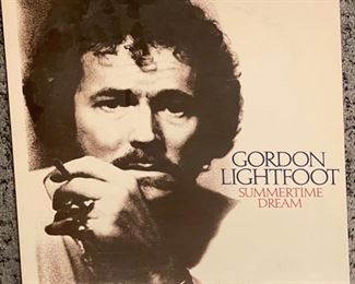 Gordon Lightfoot Summertime Dream Vinyl Record.