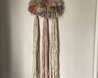 Woven Art Wall Hanging. Photo 1 of 2.