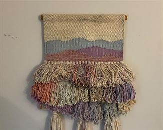 Woven Art Wall Hanging. Photo 2 of 2.