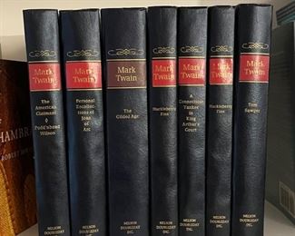 The Complete Novels of Mark Twain (7 Volume Set) First Edition Nelson Double Day Inc. Photo 1 of 2.