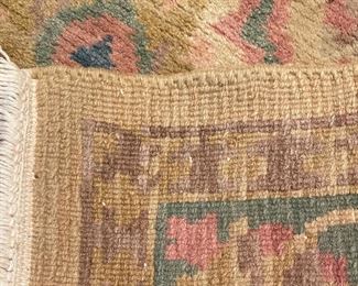 Vintage Persian Rug. Measures 4' x 6'. Photo 4 of 4.