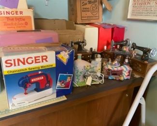 More toy child’s sewing machines