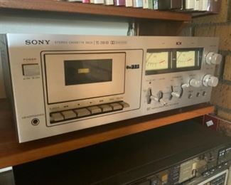 Sony stereo cassette deck