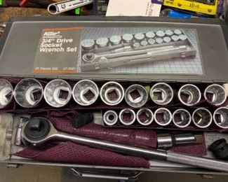 3/4” Drive Socket Wrench Set