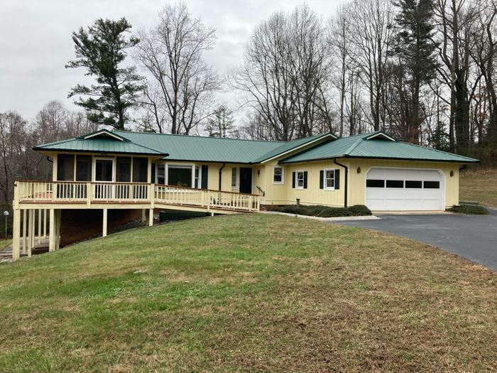 View from the cul-de-sac