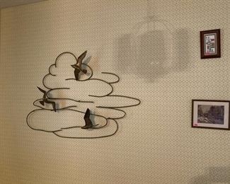 Wire wall art