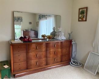 MCM dresser with mirror