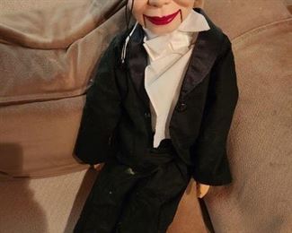 Charlie McCarthy in the 'flesh'!