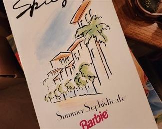 Lots of Barbie Dolls still in their boxes...Dynasty, Bob Mackie's Cher, Spiegel, etc. 