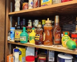 Lots of Food  stuffs and Seasonings