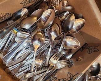 Stainless Steel Flatware - Mixed 