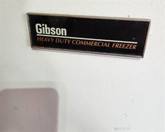 Gibson 'Heavy Duty Commercial Freezer - Stand up Freezer. $100. PRESALE. Call if interested. 