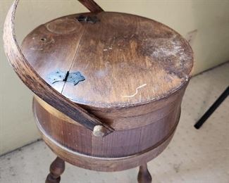 Vintage Sewing Basket 