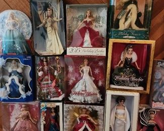 A room full of Barbie's....