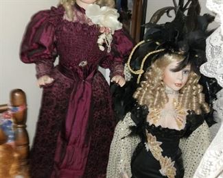 These are giant dolls