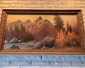 Framed Art signed by Artist