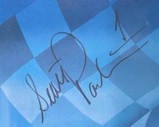 Signed Scott Parker Print  Harry Miller	Frame: 22 x 18in	
