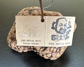 The Metal Man Spark Plug Airplane Sculpture #1	6.5 inches high, high.	
