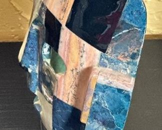 Tessellated Stone Aztec Mask	8 x 6 x 3in	HxWxD
