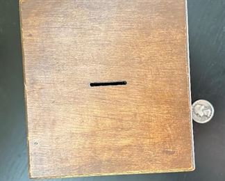 1950's Double Dial Post Office Door Safe/Bank	6 x 4.5 x 5in	HxWxD
