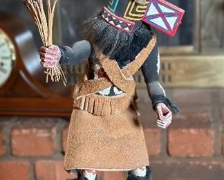 Vintage Hilili Witch Kachina Native American	17in H	
