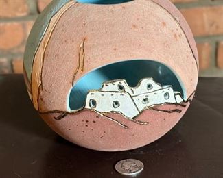 Vintage Vera Russell South West Pottery Original	5.5in H	
