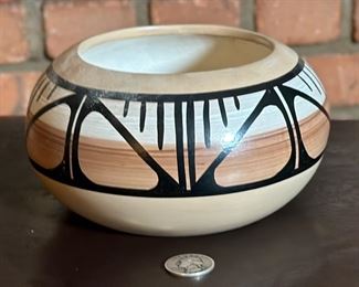 Vintage Janet Haefner Pottery Out West	3.5in H	
