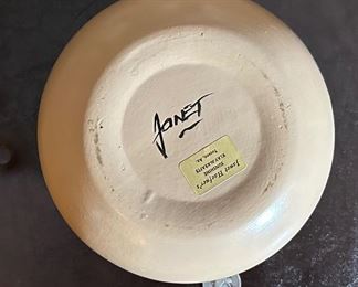 Vintage Janet Haefner Pottery Out West	3.5in H	
