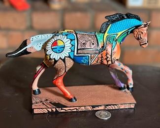 Trail of Painted Ponies 12266 Indian Summer Buddy Tubinaghtewa Horse	6in H	
