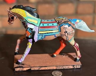 Trail of Painted Ponies 12266 Indian Summer Buddy Tubinaghtewa Horse	6in H	
