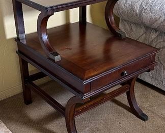 Vintage 2-Tier End Table	28 x 20 x 24	HxWxD
