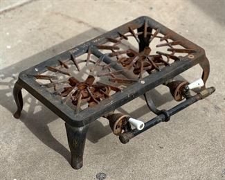 Griswold 402 Cast Iron Camp Stove	6x19x10.5in	HxWxD
