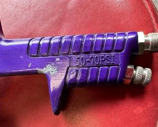HVLP Spray Gun Mini Touch Up Purple		
