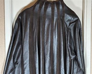 Vintage Peruzzi Leather Trench Coat Italian	XL	
