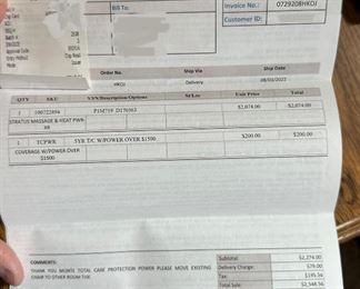 La-Z-Boy 791 Margaret Powered Adjustable Recliner/Rocking Chair Heat & Massage	42 x 37 x 40in	HxWxD
