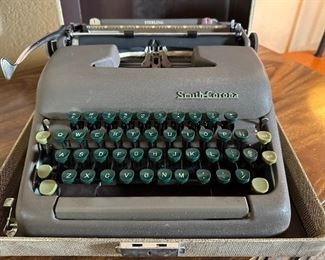 Smith-Corona Sterling Typewriter	6 x 14 x 14in	HxWxD
