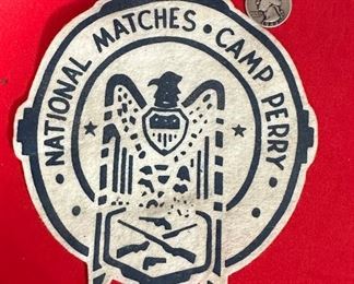 Vintage Camp Perry Patch Felt	6.5x6in	
