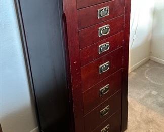 Jewelry Chest #1	41 x 19 x 15in	HxWxD