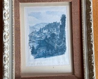 Josef Felsinger Print #3	15.5 x 12.5ni	