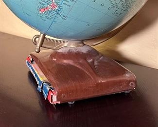 1950s 12in Replogle Globe w/ Book		
