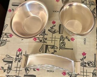 3pc Vintage Ikora Silver Plate on Brass et Germany S		
	
