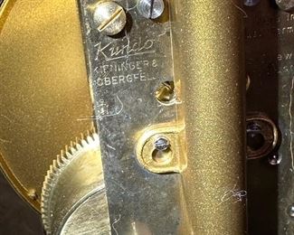 Vintage Kundo Anniversary Clock  Kieninger & Obergfell		

