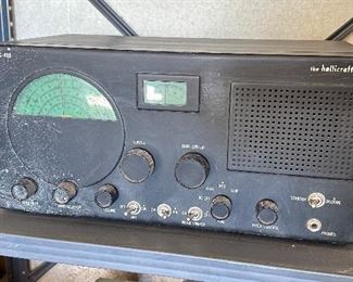 Hallicrafters S-40B Ham Radio Receiver	