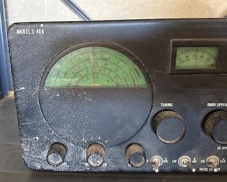 Hallicrafters S-40B Ham Radio Receiver		
	
