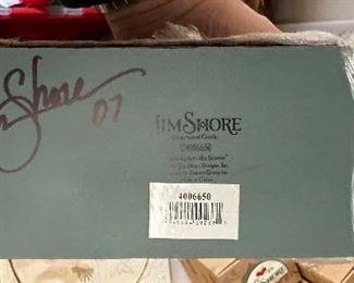 *Signed* Jim Shore Heartwood Creek Dashing into the Season Christmas Figure		
	
