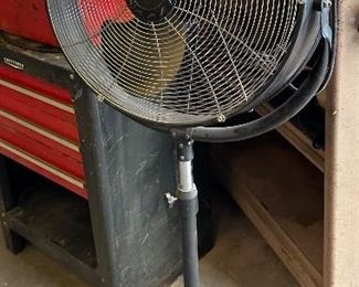 Utilitech 20in Garage Fan	55 x 23 diameter	
